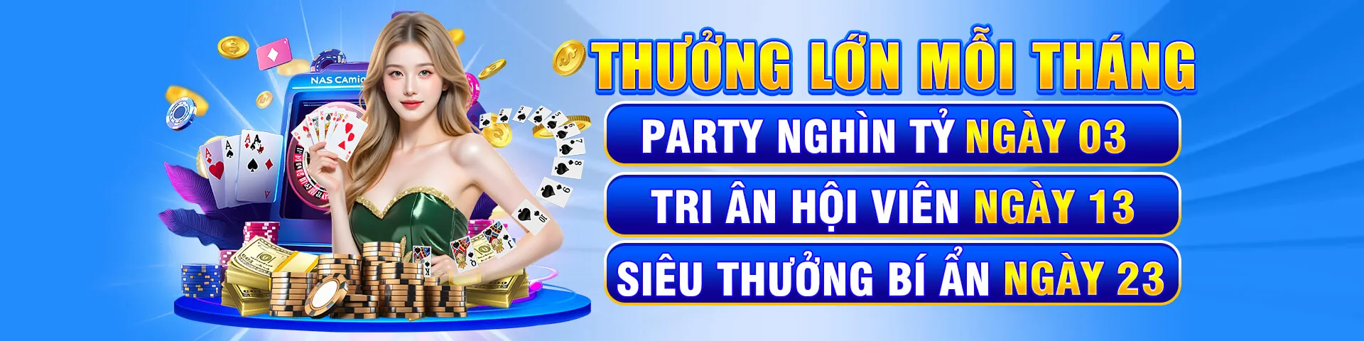 Sòng bạc trực tuyến 95 win 2026 với các trò chơi casino hấp dẫn